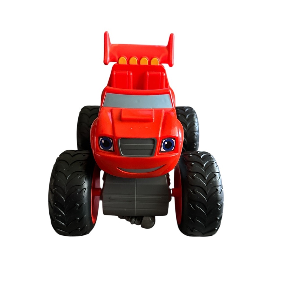 Mattel Red Monster Truck with Black Wheels